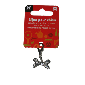 Pendentif de collier - os - blanc 1