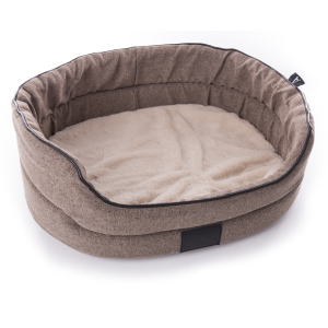 Corbeille ovale - Faubourg - T75 - marron - lot x 1