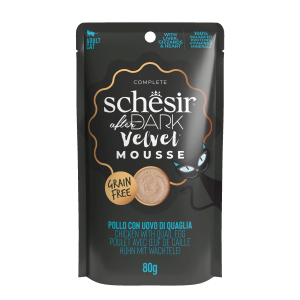 Schesir After Dark Velvet chicken/egg - 80g