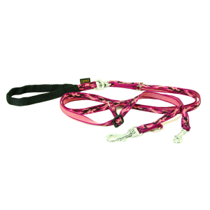 Nylon coupling - Nepal - 2x1m - 1.4cm - pink 1
