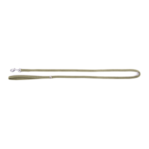 Laisse chat en nylon - Classique Tubulaire - 1m20 - 1cm - kaki x 1
