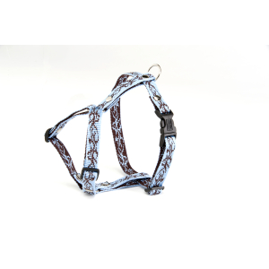 Nylon harness - Tatoo - 35/45cm - 1.5cm - blue 1