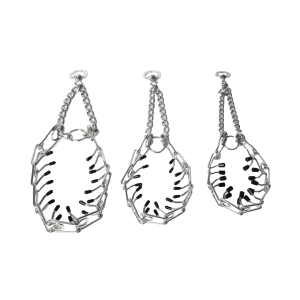 Collier d'éducation en métal - Tortaqus - gris x 1