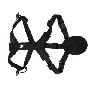 Nylon canicross harness - Canicross basic - XL - 20dia.38kg - black PCB 1