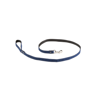 Nylon leash - 5th Avenue - 100 cm - 1.5 cm - blue x 1