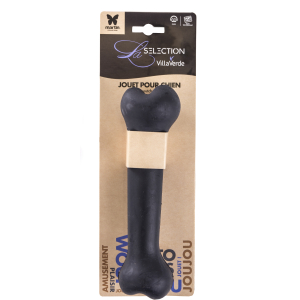 Os résistant en caoutchouc - Rubb'n'Black - XL - 22cm - noir  x 1