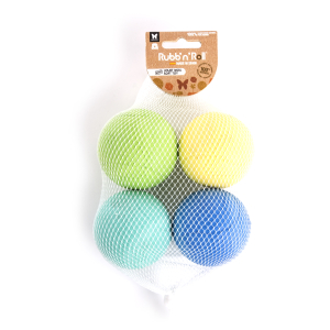 Multicoloured soft rubber ball Rubb n Roll