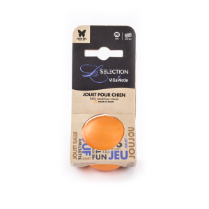 Balle flottante et tendre en caoutchouc - Rubb'n'Soft -  S - 5cm - orange 1