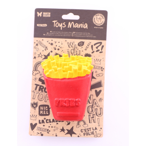Latex French Fries Toy - Red and Yellow