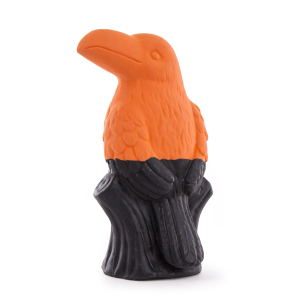 Latex toy - Bird Collection - Orange/black toucan