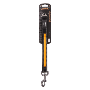 Rallonge de laisse en nylon - Lumineux - Orange x 1