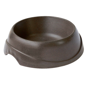 Gamelle mélaminée - Finition Gres - 11 cm - chocolat x 1