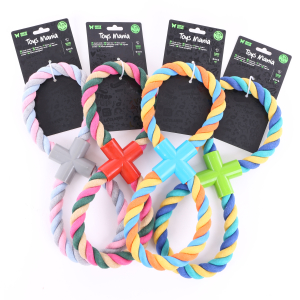Dog toy - Pack of 4 Super 8 ropes