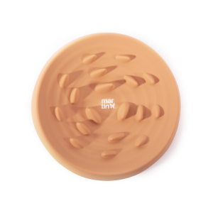 Gamelle anti-glouton en silicone - Douceur - 22cm - jaune x 1