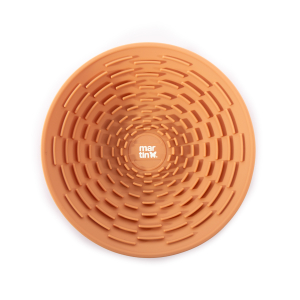 Gamelle de léchage en silicone - Douceur - 19cm - jaune 1