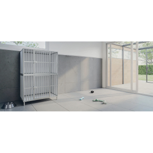 Caisse de nuit en PVC - L/XL - blanc 1