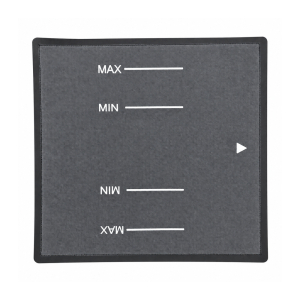 Tapis litière auto Martin tunnel TPU - 400X400X2mm - Noir 1