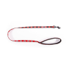 Nylon Comfort Lead - Daisies - <100cm - 1.6cm - black