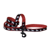 Laisse en nylon - Galon - 1m20 - 2cm - noir 1