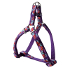 Harnais en nylon - Cerises - 70/90cm - 2.5cm - violet 1