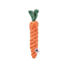 Harnais baudrier pour chien en nylon orange - larg 10 mm Long 25 à 35cm