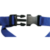 Harnais pour chien rouge vert - pattes originales - larg 20mm Long 50 à 70cm