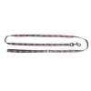 Laisse chat en nylon - Croix - 1m20 - 1cm - rouge x 1