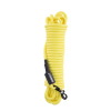 Jouet pour chien - balles de tennis - balle sangle - Lot de 4 diam 6,5cm