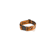 Nylon collar - Tatoo - 40/64cm - 4cm - dark orange 1