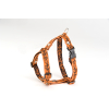 Nylon harness - Tatoo - 35/45cm - 1.5cm - dark orange x 1