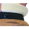 Laisse sangle "INSTINCT" rétractable - Noire - Taille S (5 m)