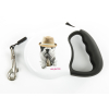 Retractable leash Teo - S - white 1