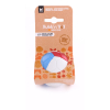 Balle en caoutchouc - Rubb'n'Color - M - 6cm - bleu/blanc/rouge x 1