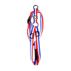 Collier cuir Dakota Chat - Cuivre