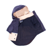 Laisse en cuir pour chien - Fighter noir - 100 x 3 cm